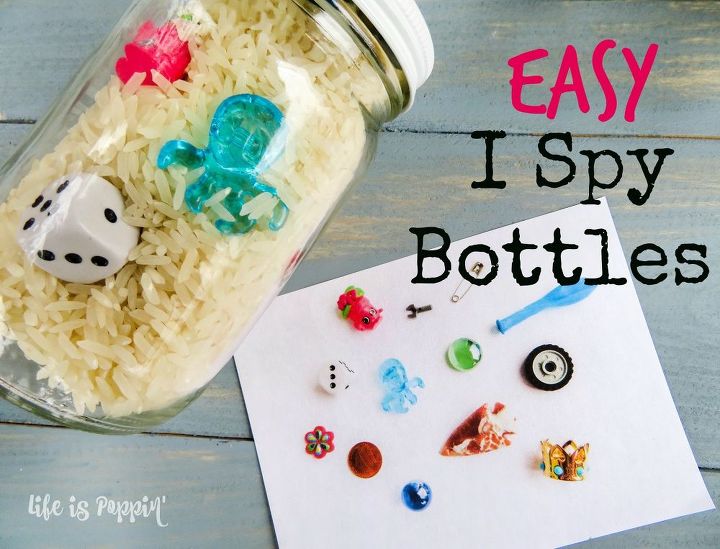 botellas fciles de espiar bricolaje de fin de semana perfecto para los nios