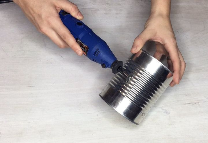tin can lanterns