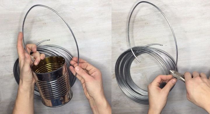 tin can lanterns