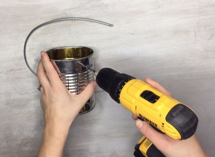 tin can lanterns