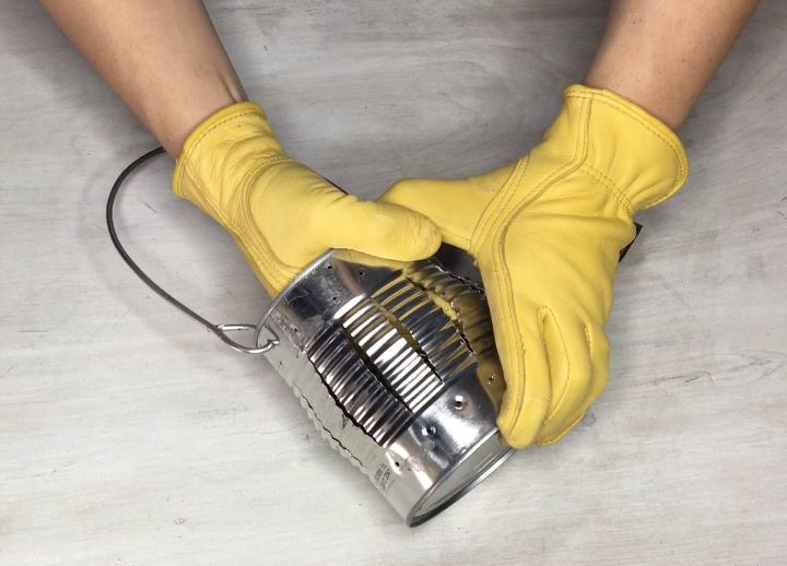 tin can lanterns