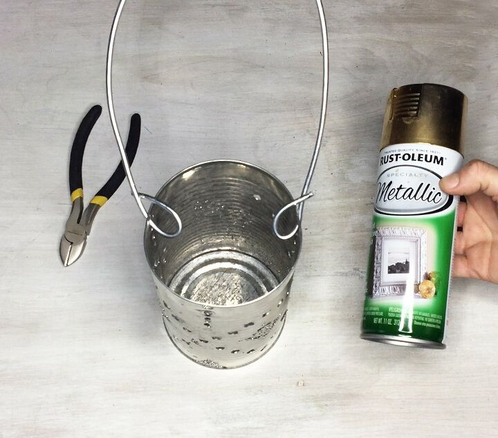 tin can lanterns