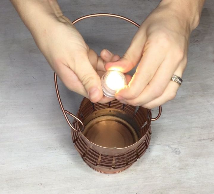 tin can lanterns