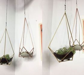 himmeli plant lantern hangers, gardening, outdoor living