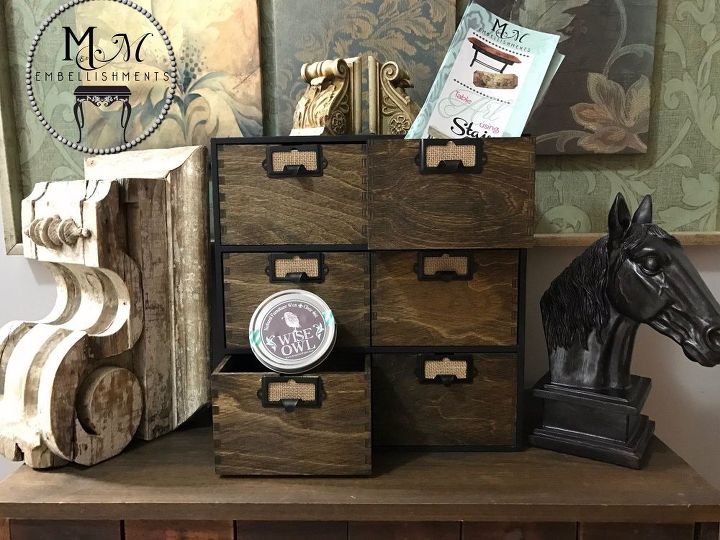 how to make your own apothecary cubby