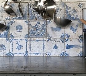 French Antiquity Tile Backsplash on a Home Depot Budget