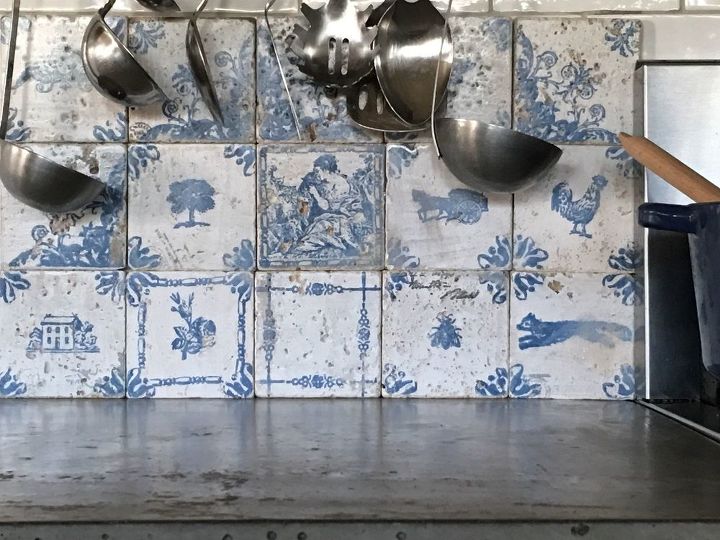 French Antiquity Tile Backsplash on a Home Depot Budget