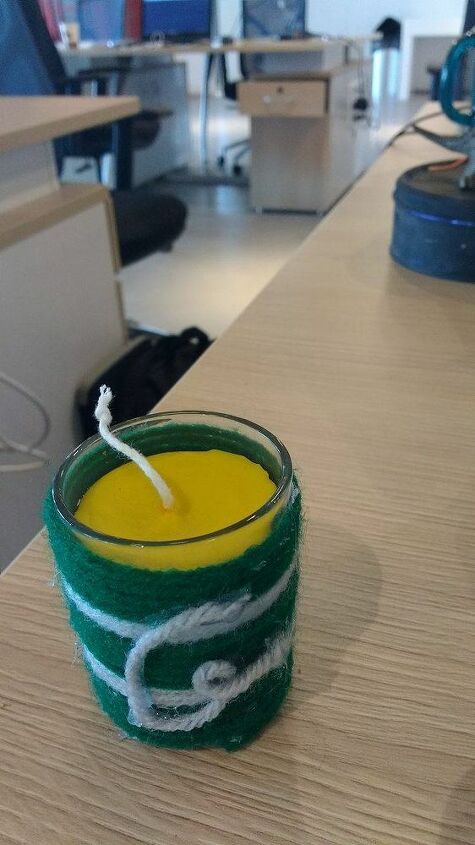 e crafternoons have you ever made a string wrapped candle holder