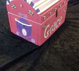 a treasure chest for one of my little treasures, painted furniture