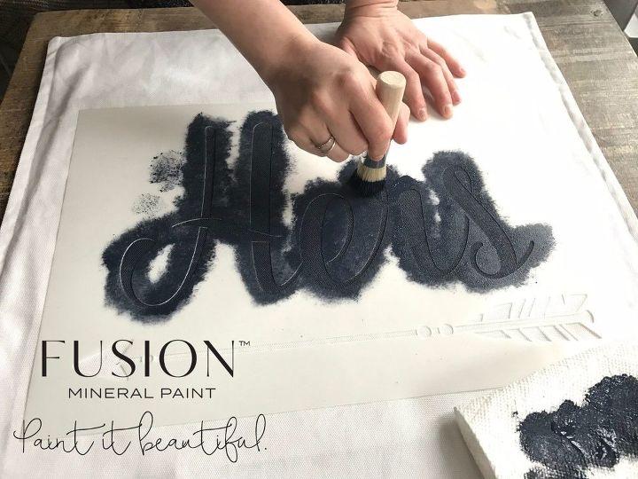 Ikea Hack Painting Fabric Custom Diy Pillow Cases Hometalk