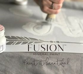 ikea hack painting fabric custom diy pillow cases, reupholster