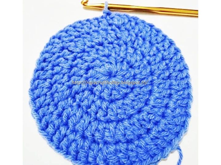 simple crochet coaster