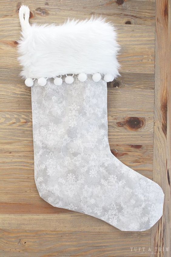 how to make your own christmas stockings, how to