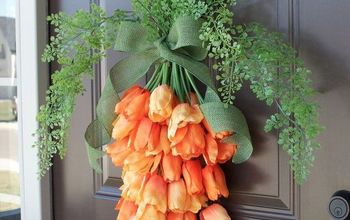 Spring Carrot Door Hanger