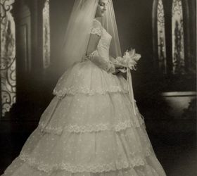old wedding dress