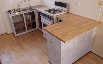 Install A Kitchen Countertop (Without Removing The Old One)