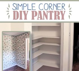 DIY Corner Pantry | Hometalk