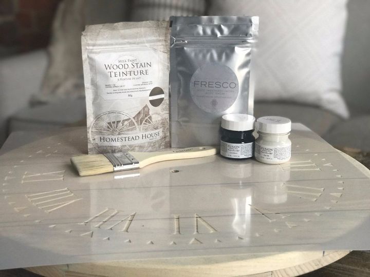 fusion mineral paint est regalando un kit de reloj de granja diy