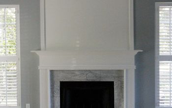 Simple but Dramatic DIY Fireplace Update