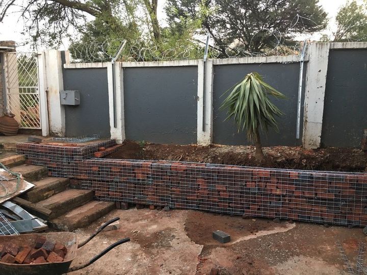 How To Make Simple Gabion Retaining Wall Hometalk - Retaining Wall Deadman Cable How To Make Simple Gabion Retaining Wall Hometalk - Retaining Wall Deadman Cable