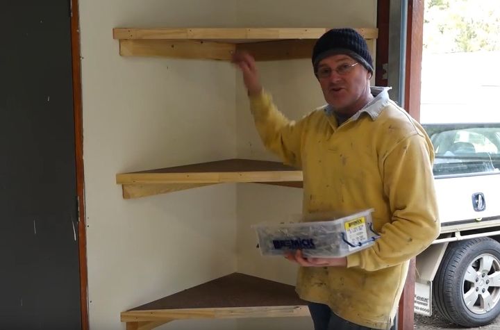 Floating Shelves Diagonal Heavy Duty, How To Build Floating Shelves In Garage