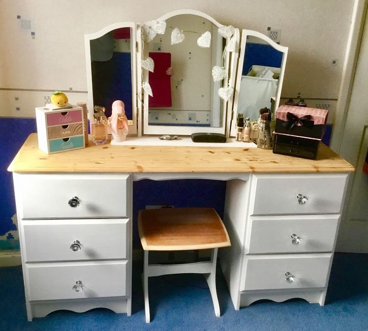how i gave an old dressing table a new lease of life, painted furniture