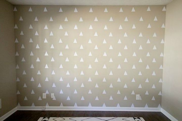 s 14 sneaky ways to fake a high end look with contact paper, Create an adorable accent wall