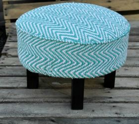 s 12 gorgeous ottoman ideas that will make you want to put your feet up, painted furniture, Build an ottoman from scratch with wood