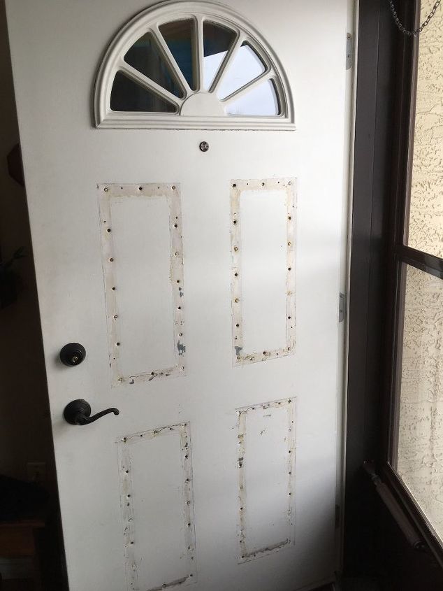q i have to keep my door white so how else can i add some pizzazz, doors