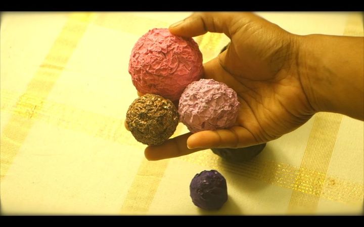 diy home decor super gorgeous decorative balls from recycled items