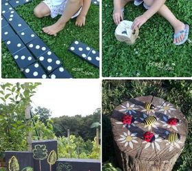 diy yard games made from recycled wood
