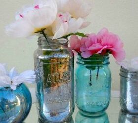 s don t throw out your boring glassware before you see these 11 ideas, Make your night table shine with mercury glas