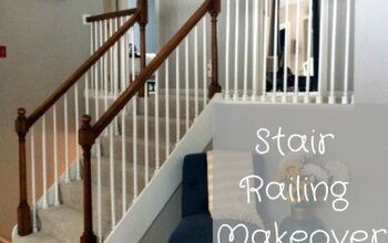 Our Stair Railing Makeover