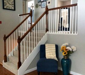 our stair railing makeover, stairs