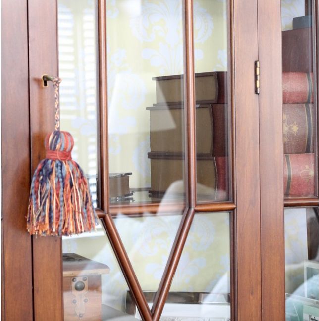 t we have an easy fix for a dated hutch, painted furniture