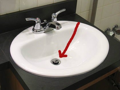 what can we do the sink drain is too high