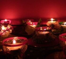 quick candle holders diy recycling cd and kawa cups, Lights Off