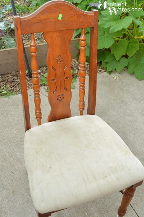 refurbished chair with added storage under the seat hometalk