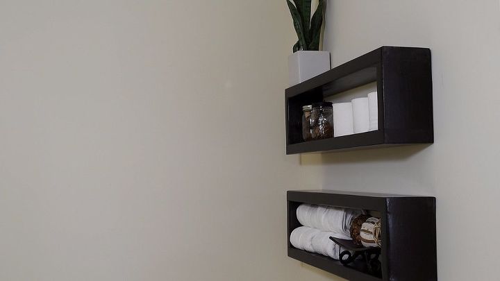 how to make a 7 floating shelf, how to, shelving ideas