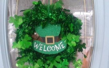 Dollar Store St. Patrick's Day Wreath