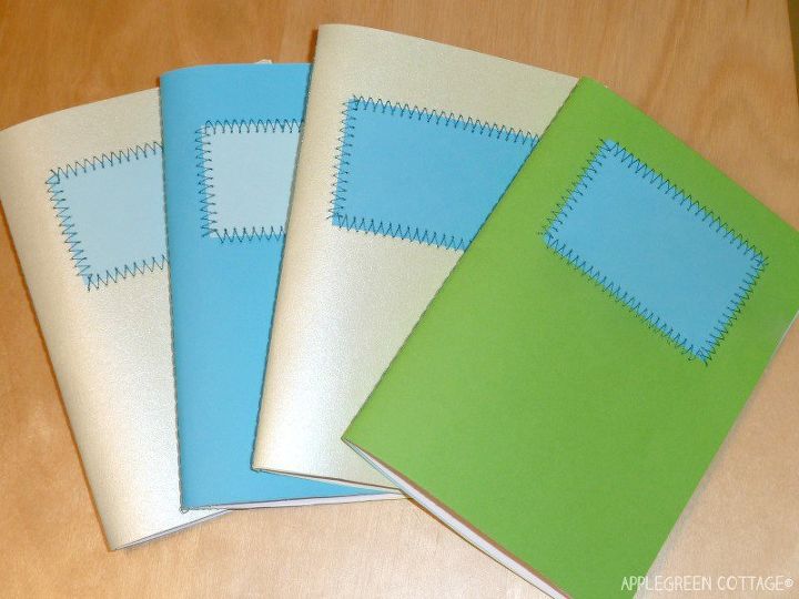 e paper crafts one straight seam and you ve got a cute notebook, crafts