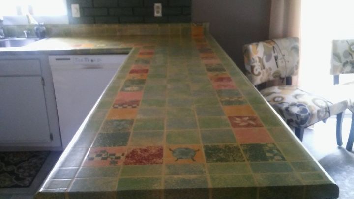 e how i diy d my old formica countertop, countertops