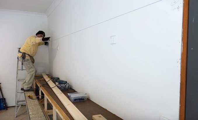 self supporting shelves heavy duty for garage shed workshop, Get Your Levels Right