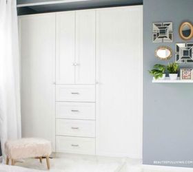 s these 13 closet improvements will make you smile, closet, Place doors and shelves inside your closet