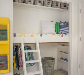 s these 13 closet improvements will make you smile, closet, Turn vertical space into a cosy loft