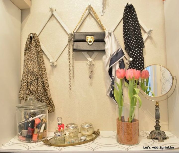 s these 13 closet improvements will make you smile, closet, Set aside space for a mini vanity and mirror