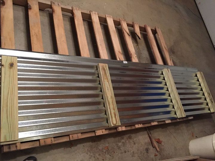 raised bed and trellis