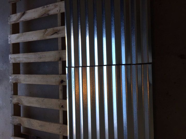 raised bed and trellis