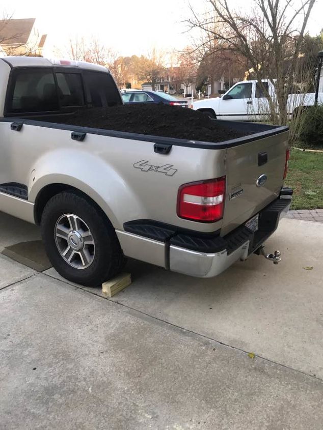 raised bed and trellis