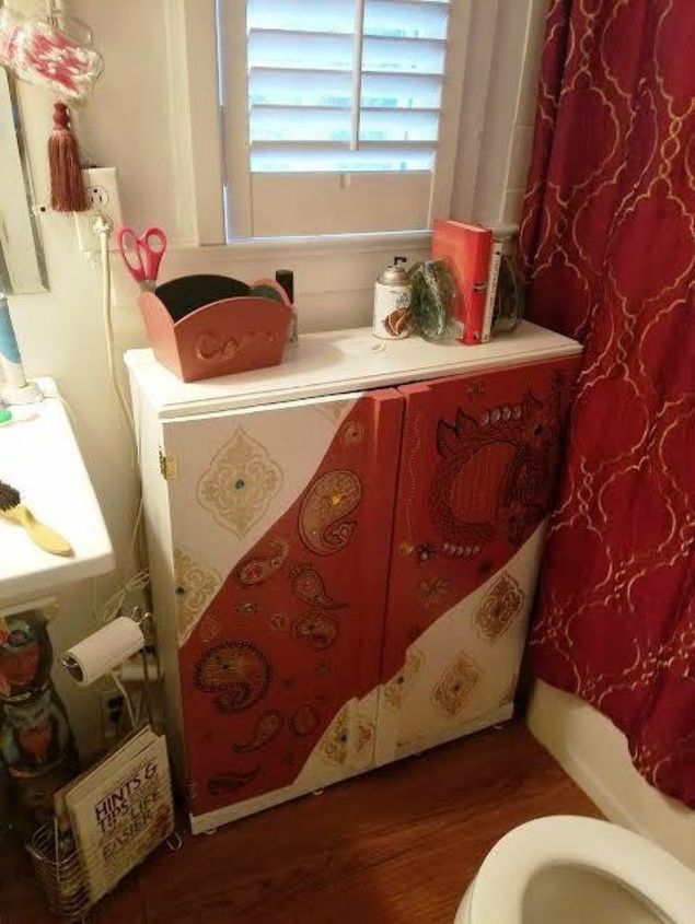 how to fake high end decor with adult coloring books, Fancy up your dresser